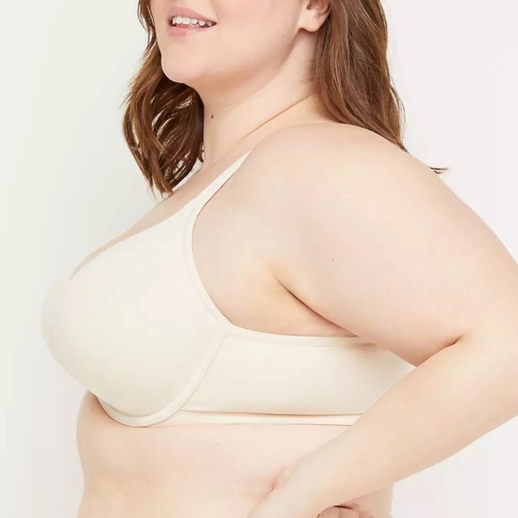 Cacique Lane Bryant Cotton Plunge 38 F - Picture 2 of 9